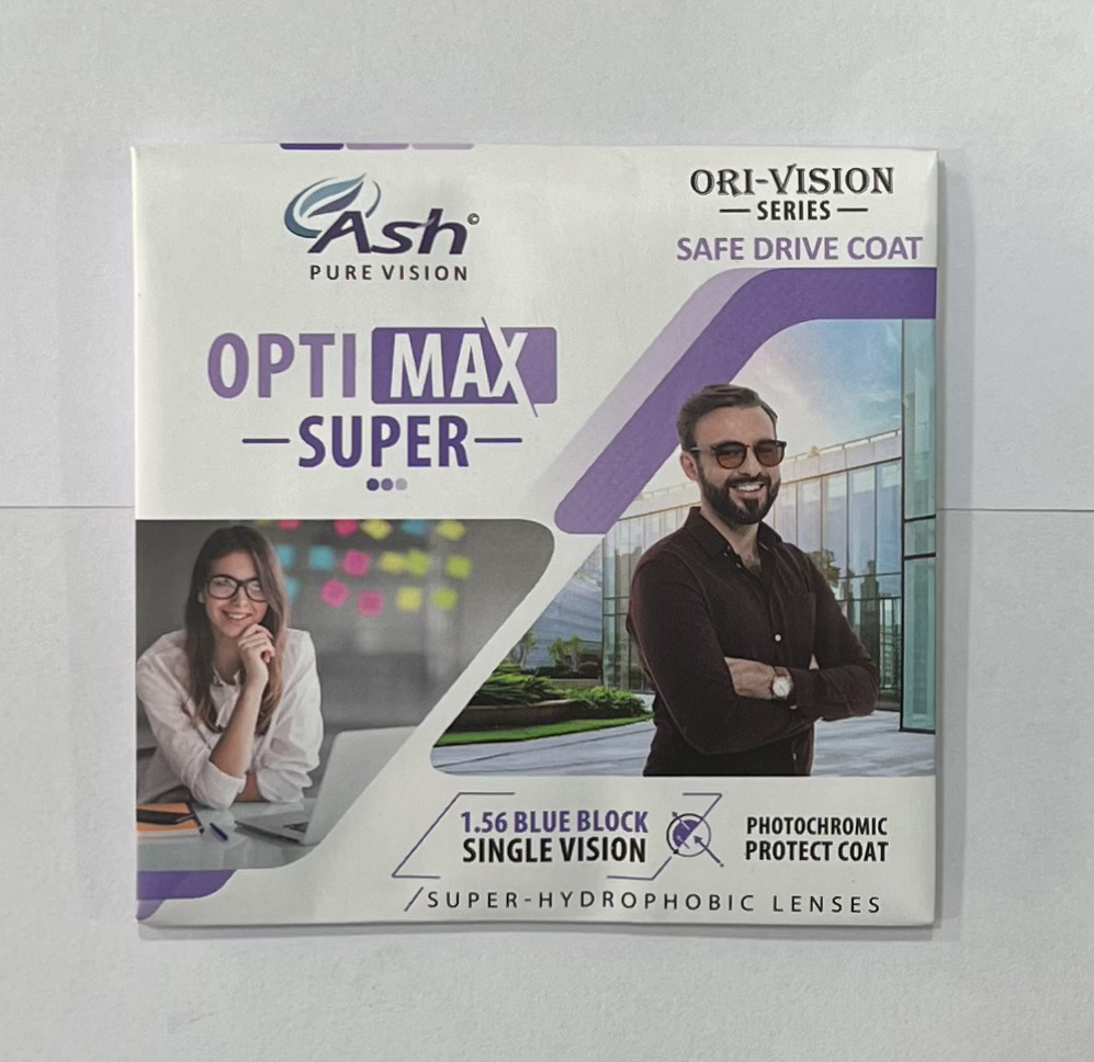 1.56 Optimax Photochromic Bluecut Single Vision