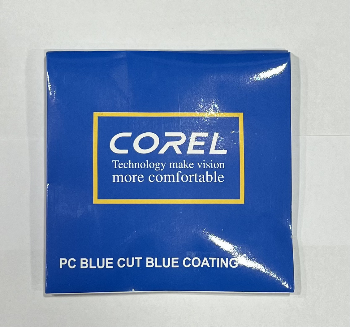 3. Corel Polycarbonate Blue Cut Blue Coating