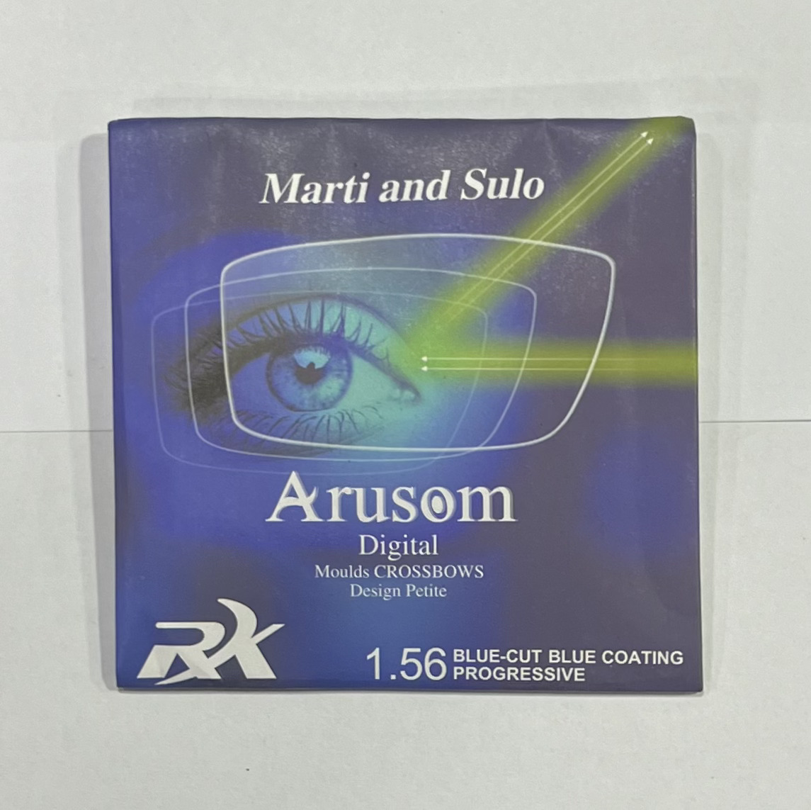 3. Marti & Sulo Arusom Blue Cut Progressive Blue Coating