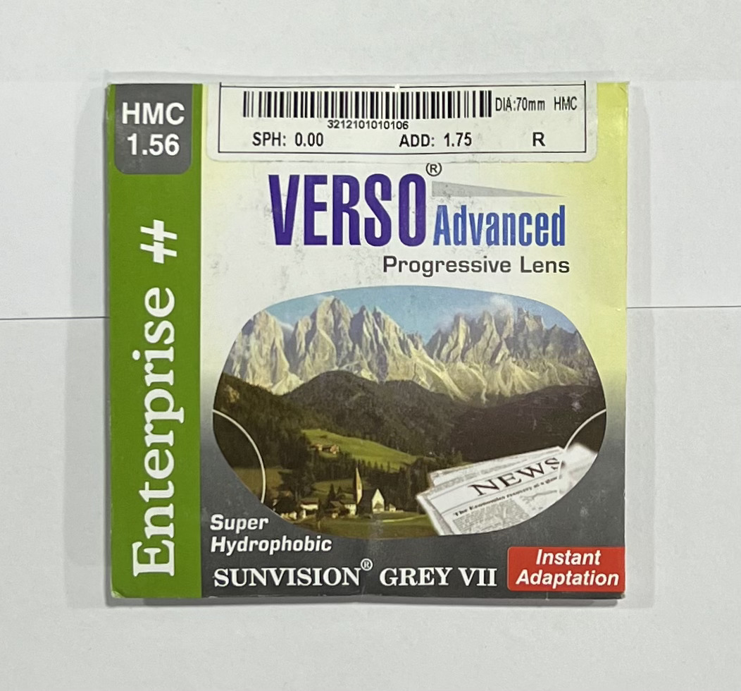 4. Verso Advanced Photogrey Progressive HMC