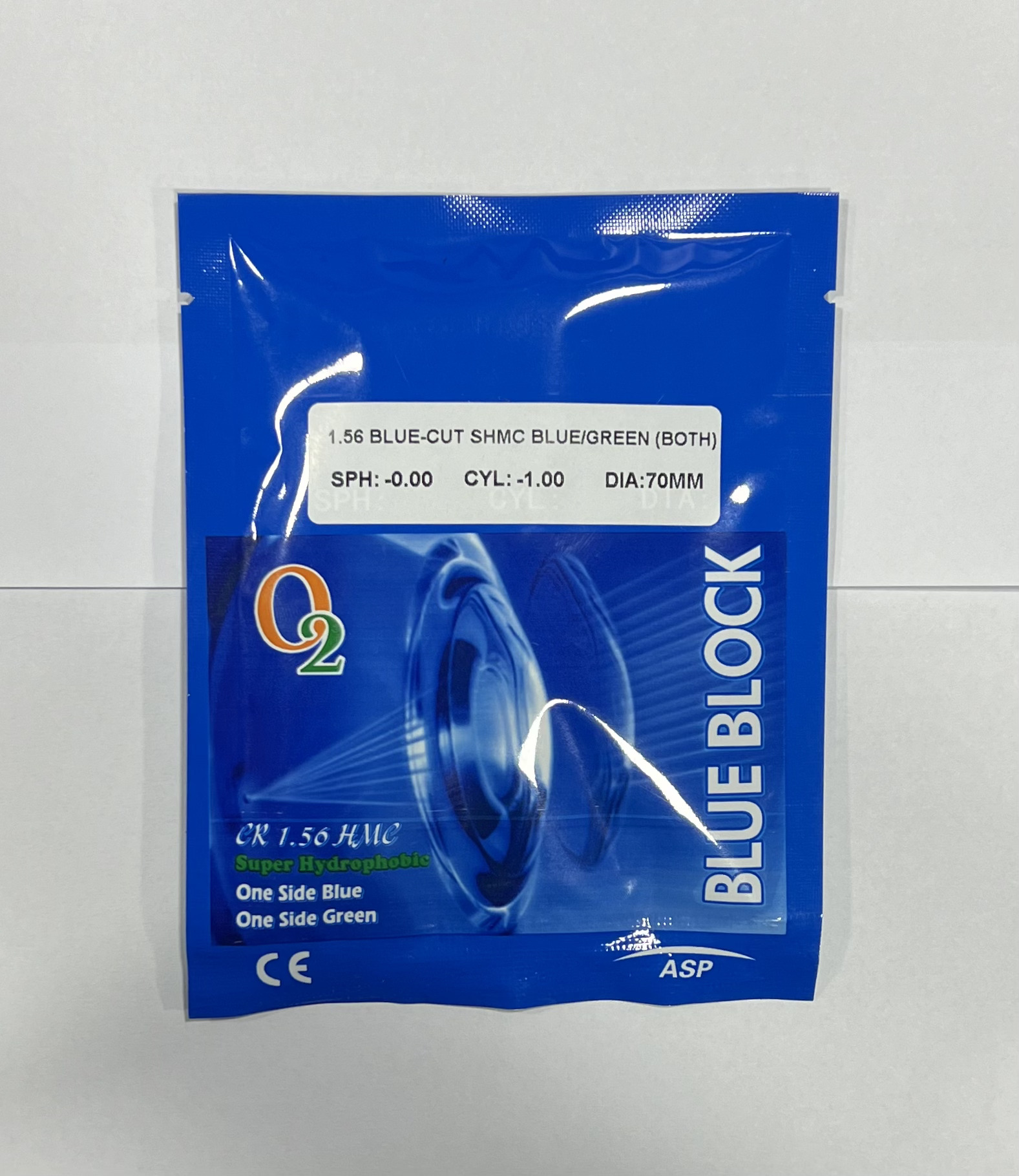 O2 Blue Cut Dual Coat Single Vision